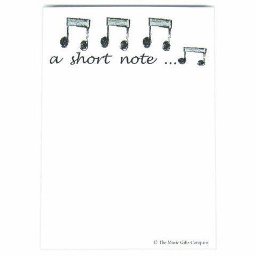Picture of A SHORT NOTE NOTEPAD